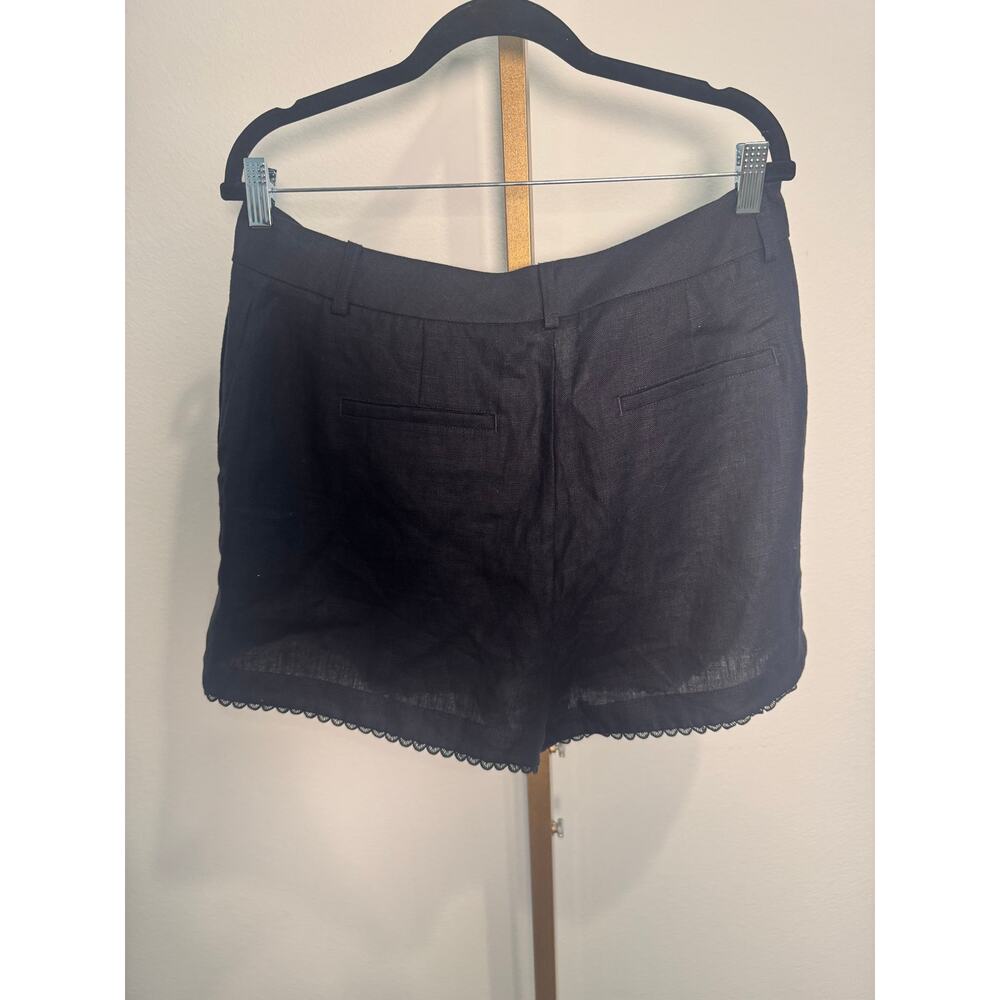 Reiss | Raffia Linen Shorts - Picture 11 of 11